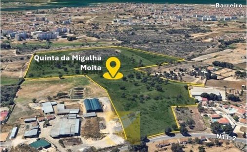 Land in Alhos Vedros, Setubal, Portugal 1