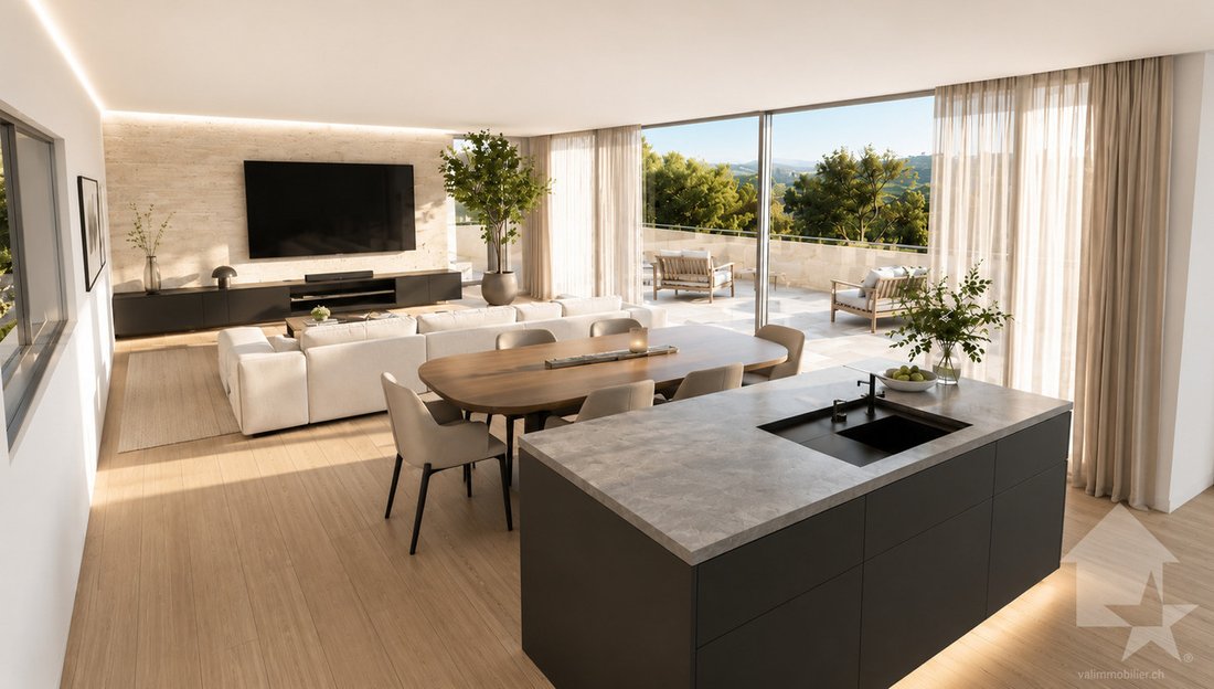 Apartment in Chalais, Valais, Switzerland 2 - 17973175