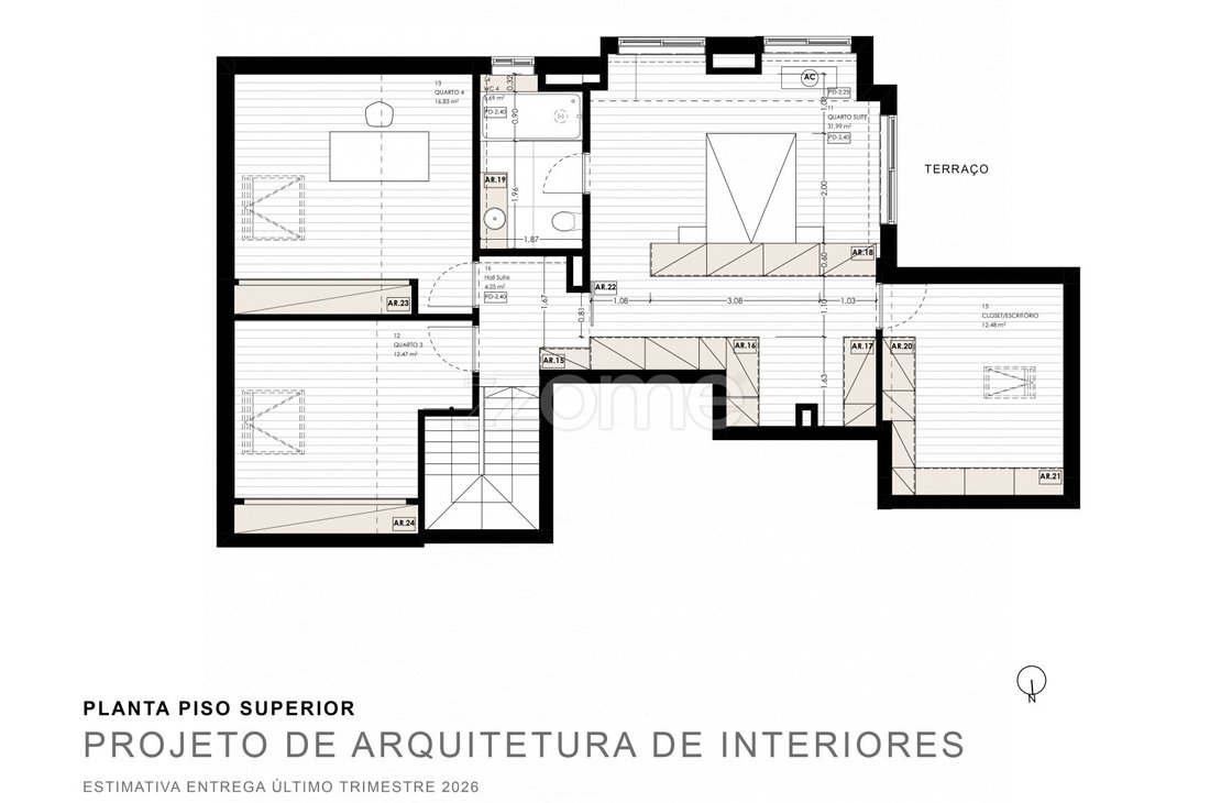 Appartement à Santa Marinha et Sao Pedro da Afurada, District de Porto, Portugal 5 - 17623030