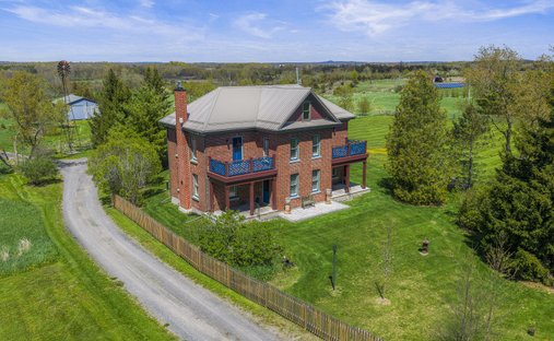 Corps de ferme à Lansdowne, Ontario, Canada 1