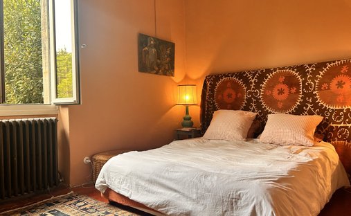 Chateau With Outbuilding And Private Beach In Provence