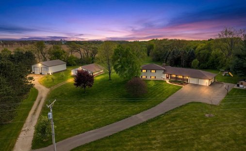 House in Brooklyn, Wisconsin, United States 1