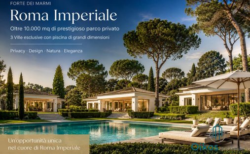 Villa in Roma Imperiale, Forte dei Marmi, Tuscany 1