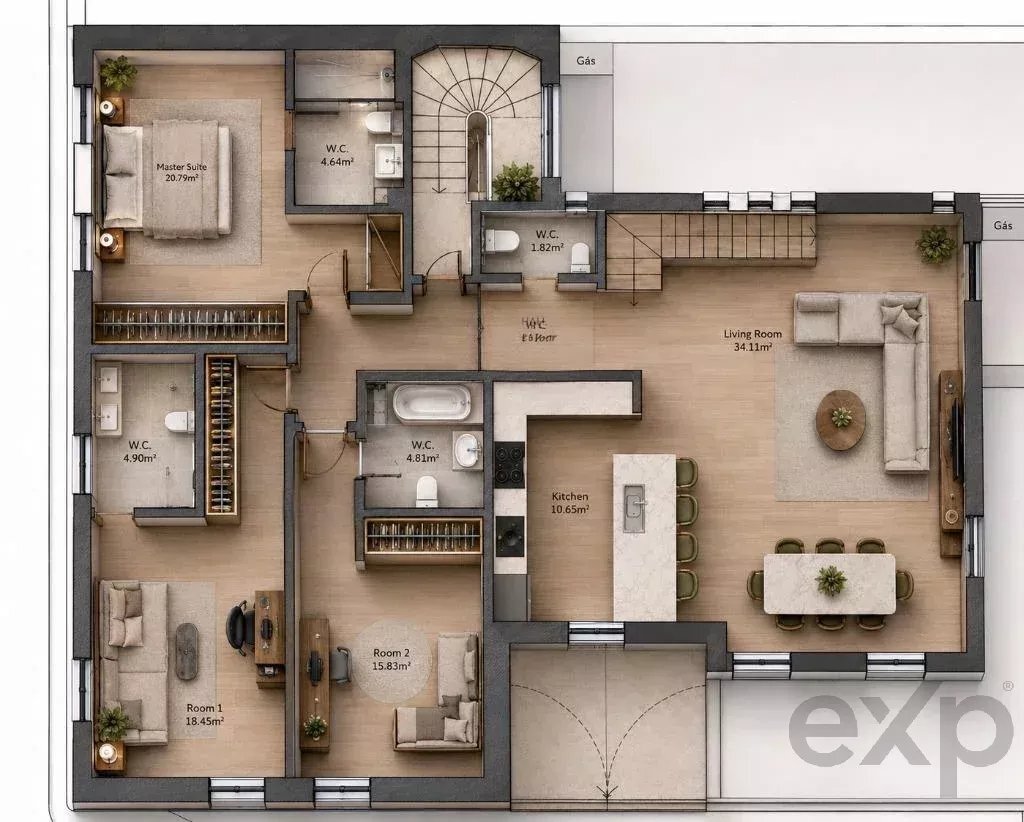 Apartment in Cascais e Estoril, Lisbon, Portugal 3 - 17986115