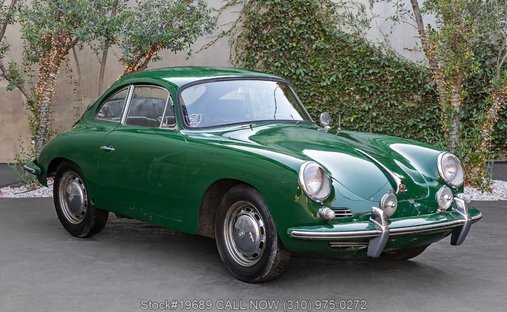 Porsche 356SC in Los angeles, ca 1