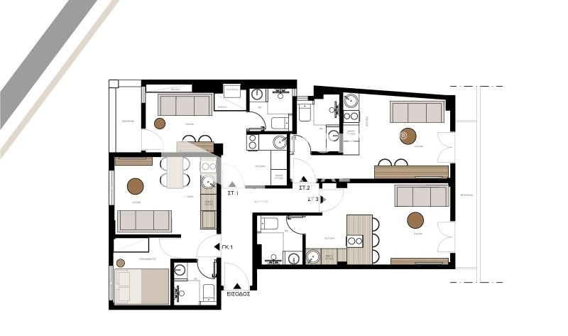 Apartment in 1st District of Thessaloniki, Thessaloniki, Greece 1 - 17992307