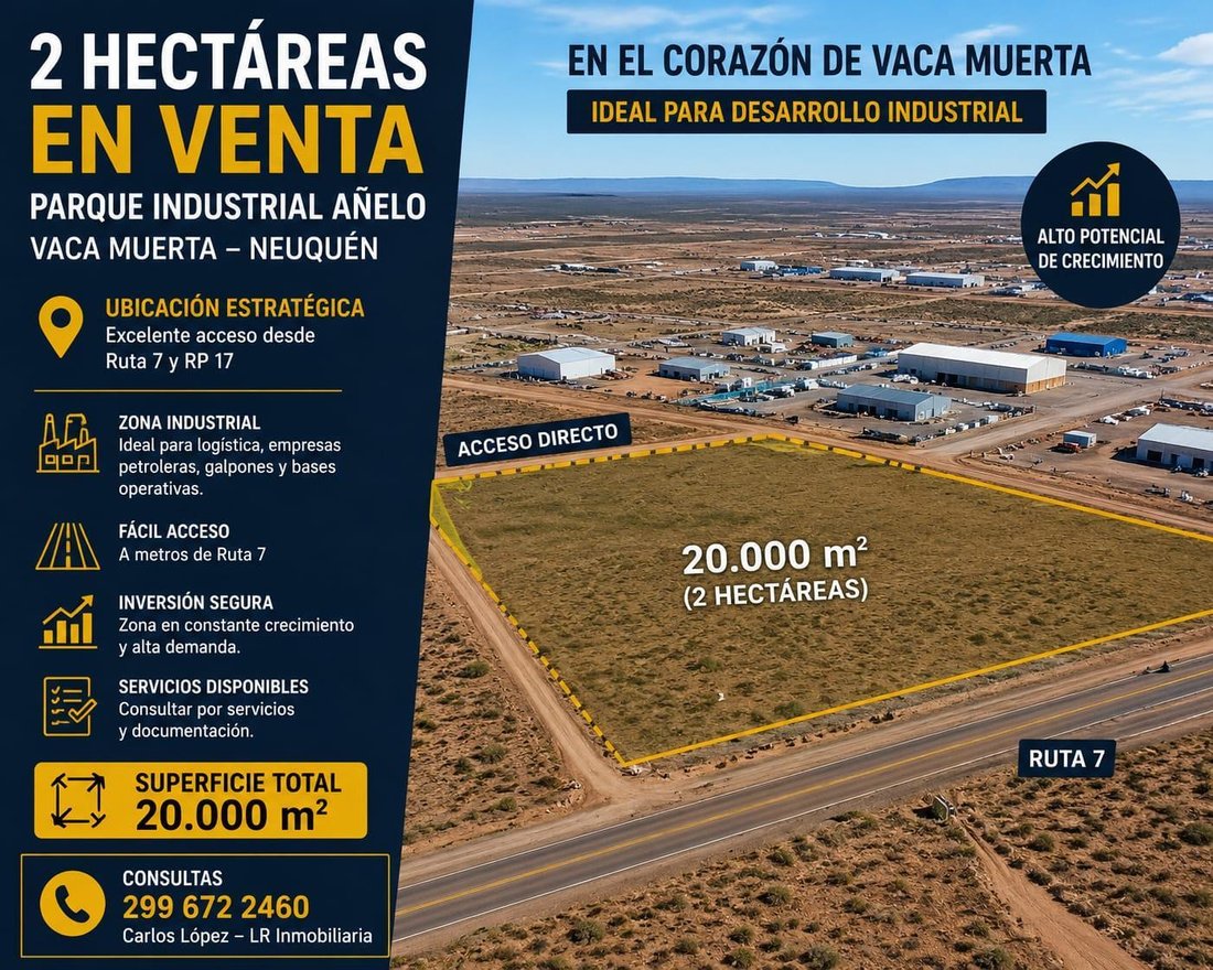 Land in San Patricio del Chañar, Neuquen, Argentina 1 - 17984435