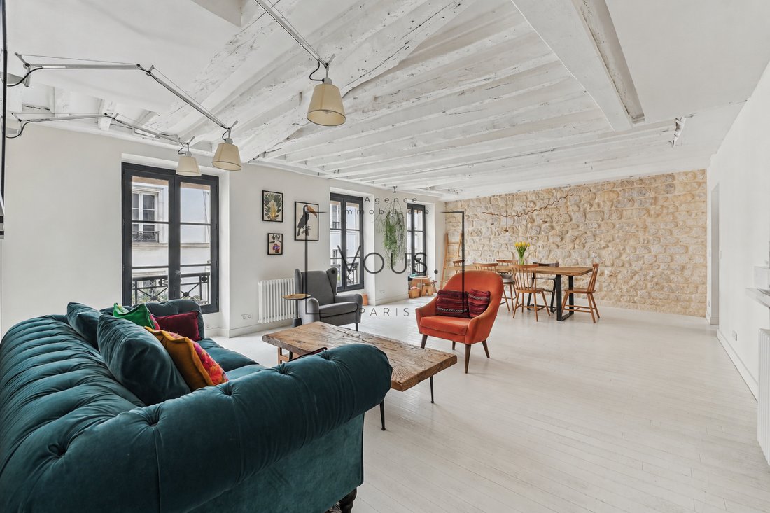 Apartment in Enfants Rouges, Paris 3e Arrondissement, Paris 1 - 17988881