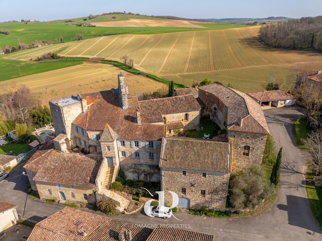 Castle in Lachapelle, Occitania, France 1 - 17988952