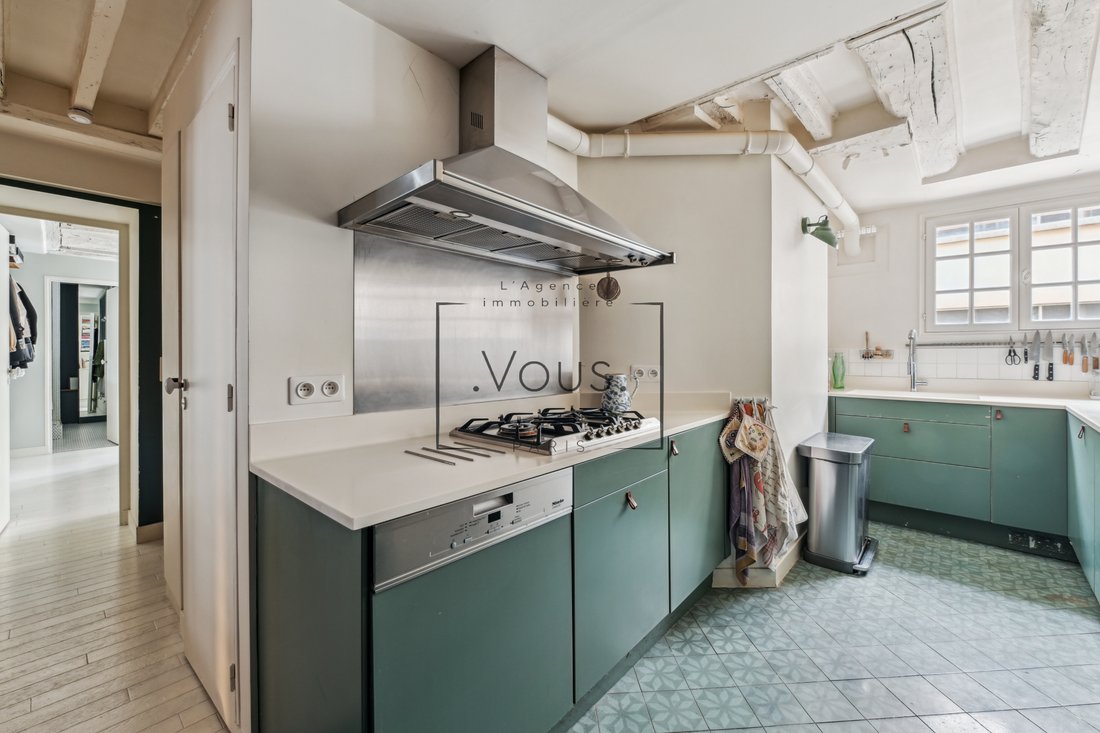Apartment in Enfants Rouges, Paris 3e Arrondissement, Paris 3 - 17988881