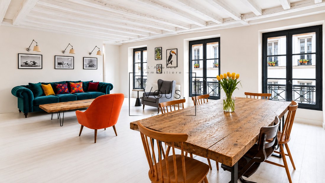 Apartment in Enfants Rouges, Paris 3e Arrondissement, Paris 2 - 17988881