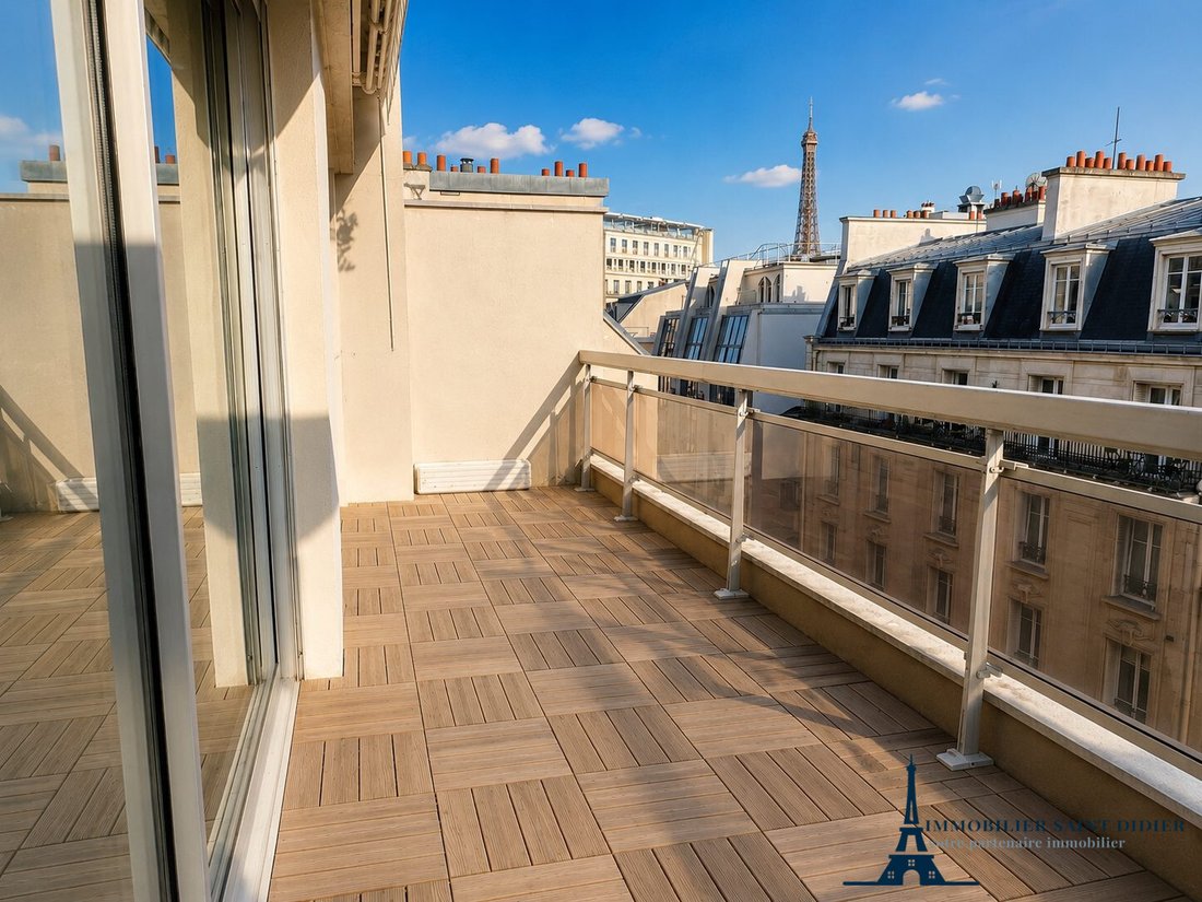 Apartment in Bois de Boulogne, Paris 16e Arrondissement, Paris 1 - 17998626