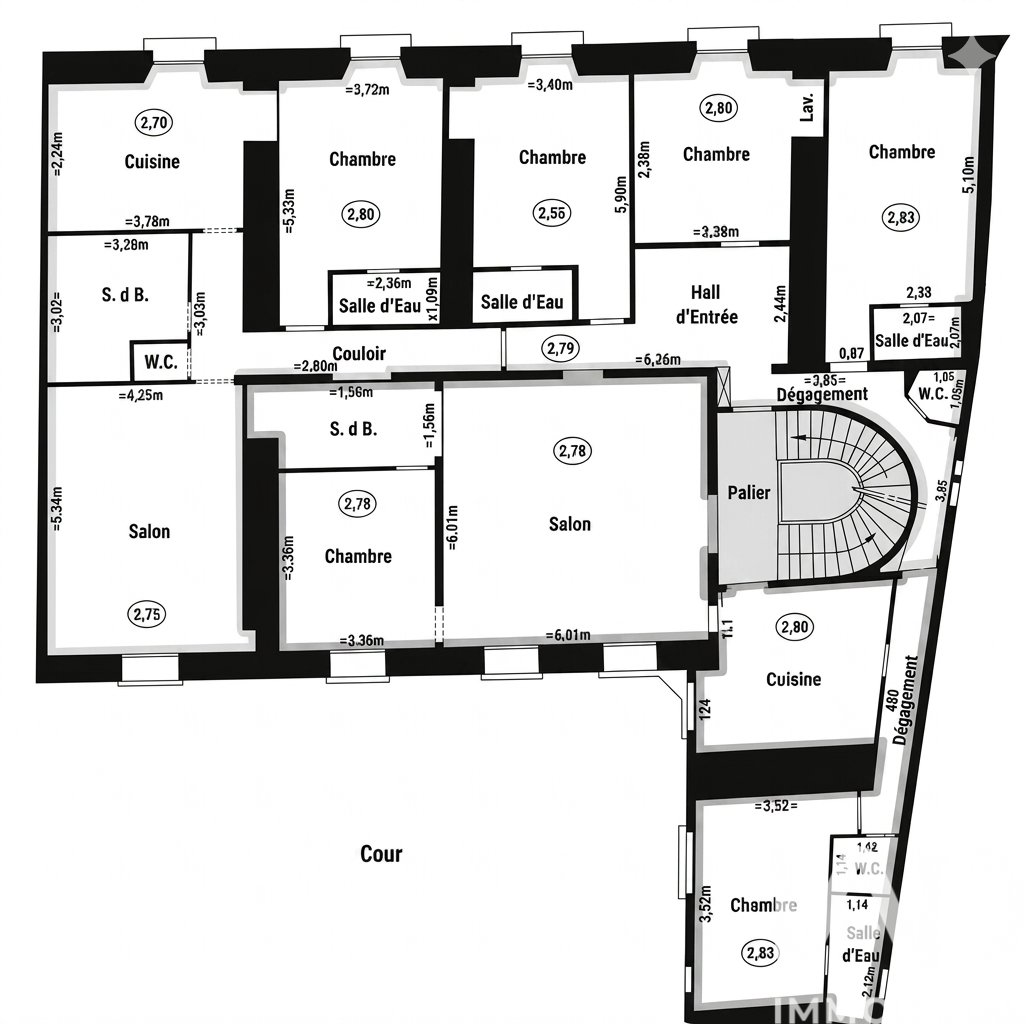 Apartment in Centre, Rennes, France 2 - 17997001