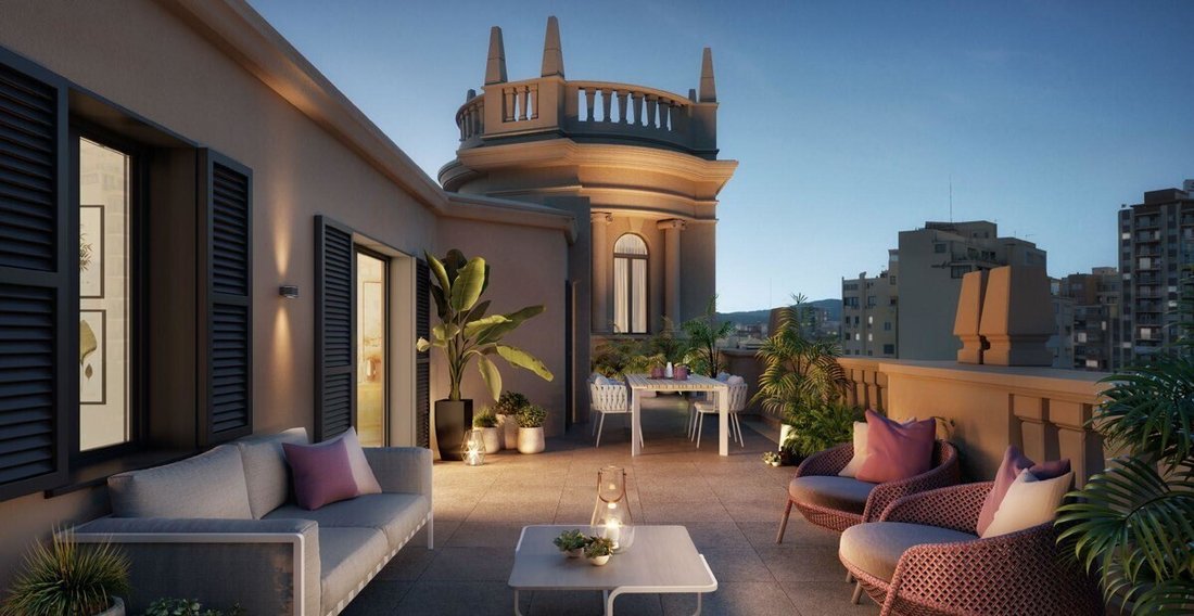 Penthouse à Palma, Îles Baléares, Espagne 1 - 18000681