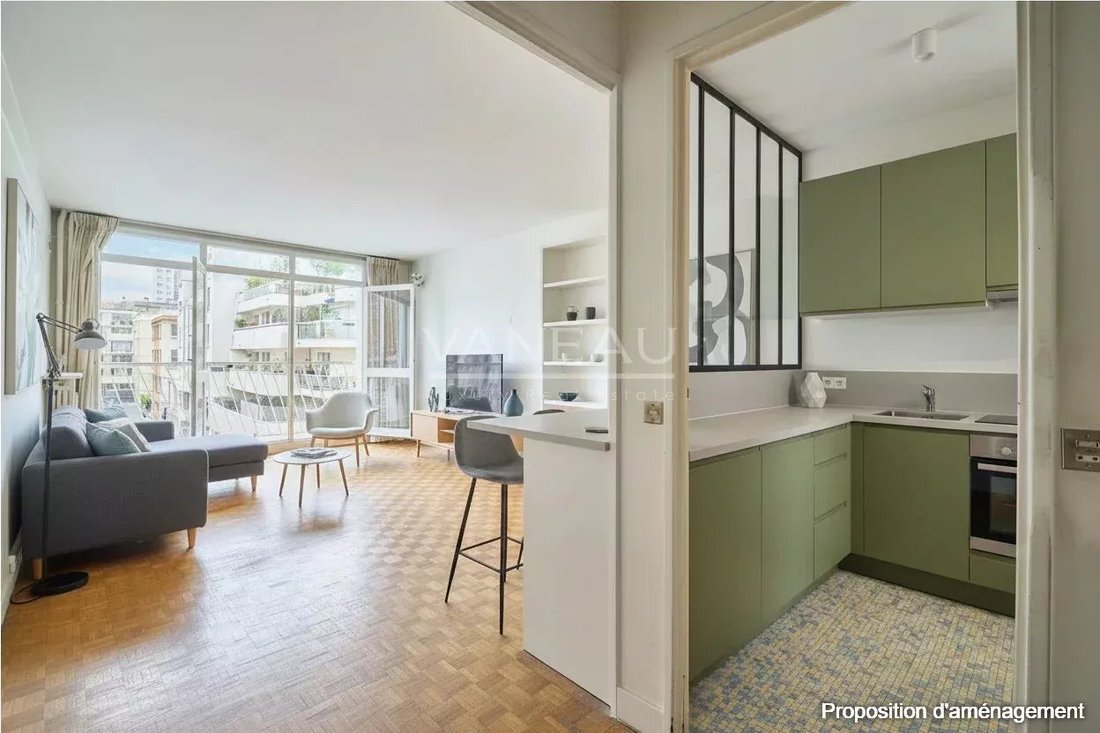 Apartment in Reine-Mairie, Boulogne-Billancourt, France 1 - 18000862