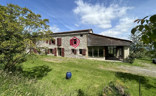 House in Mazerolles-du-Razes, Occitania, France 1