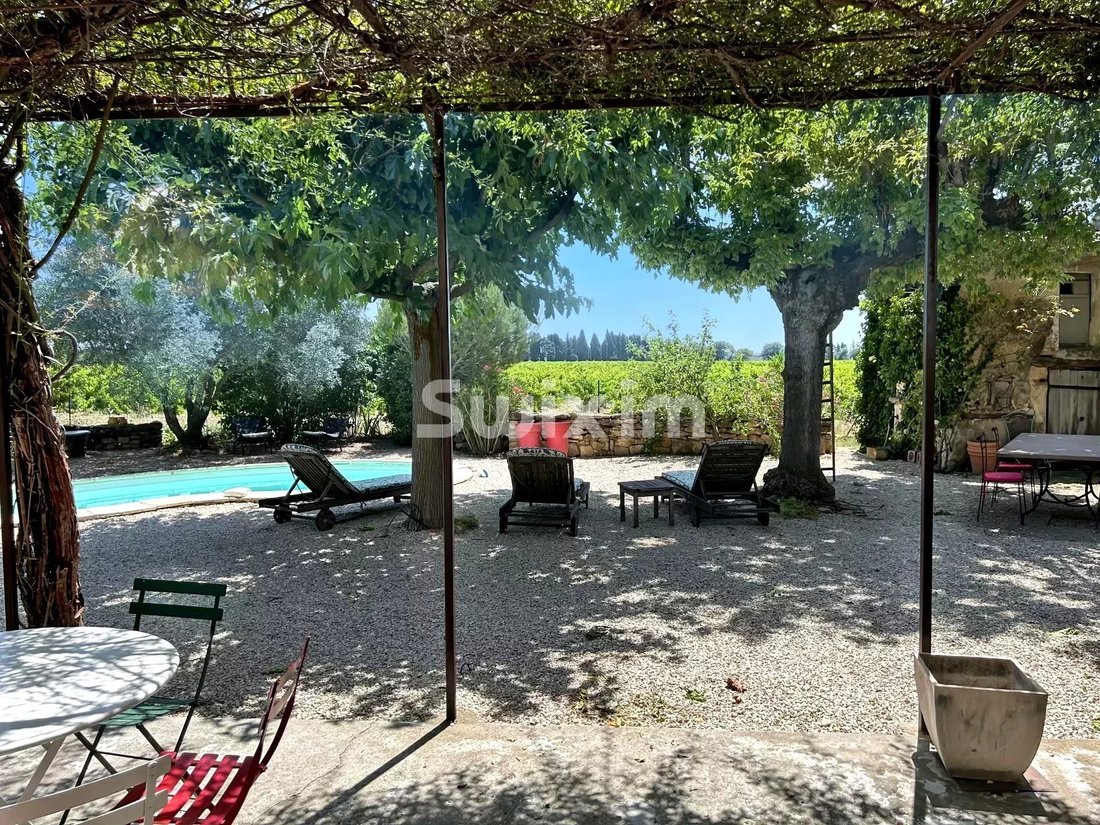 Country House in Sainte-Cécile-les-Vignes, Provence-Alpes-Côte d'Azur, France 2 - 18000744