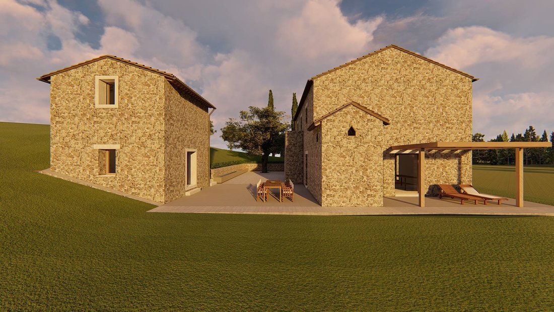 House in Radicofani, Tuscany, Italy 1 - 18002925