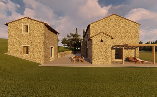 Casa en Radicofani, Toscana, Italia 1