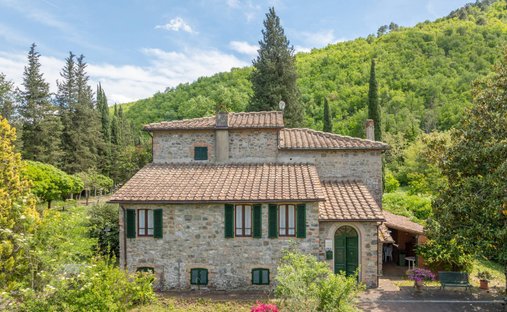 Villa en Gaiole in Chianti, Toscana, Italia 1