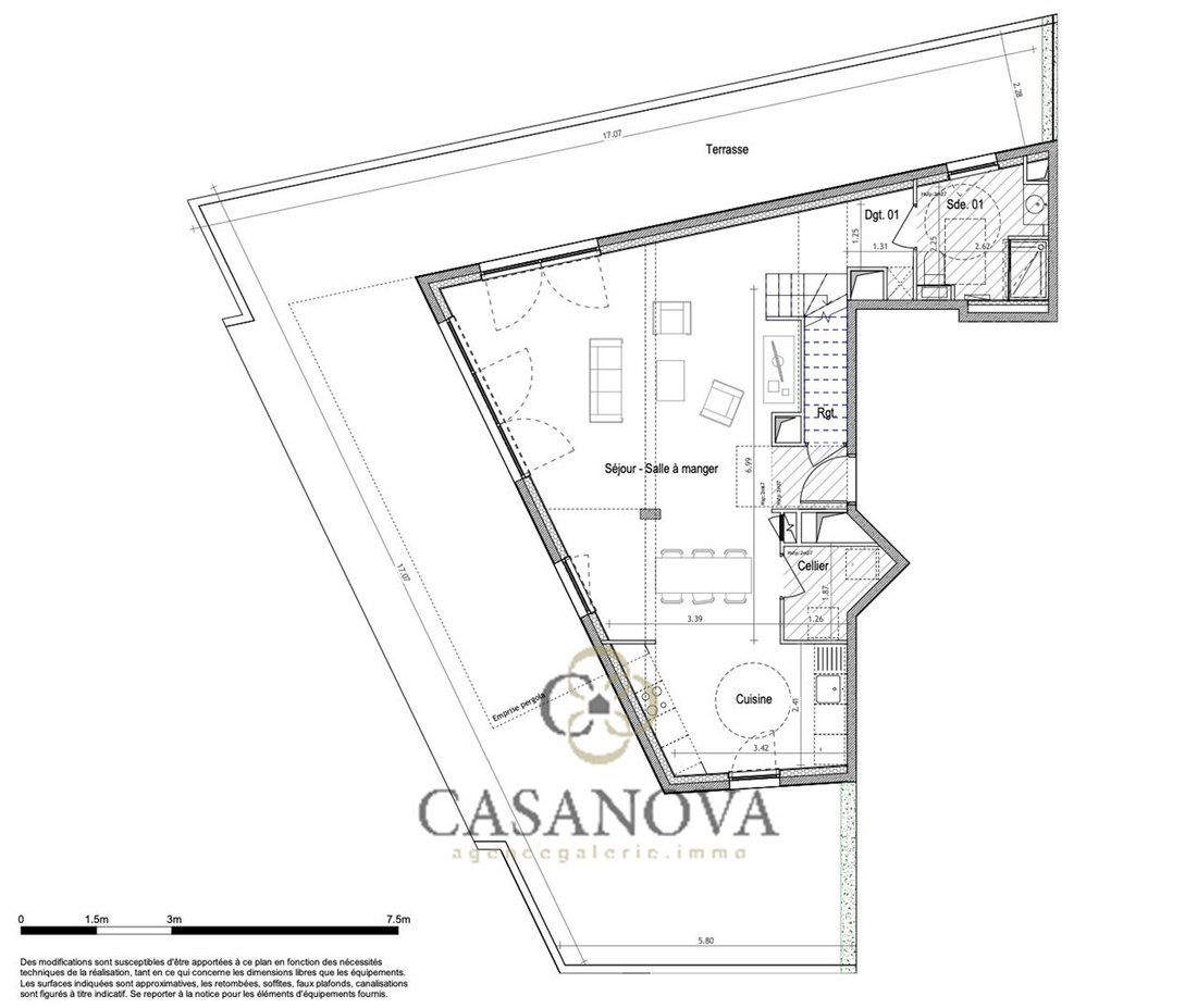 Apartment in Port Marianne, Montpellier, France 5 - 18010638