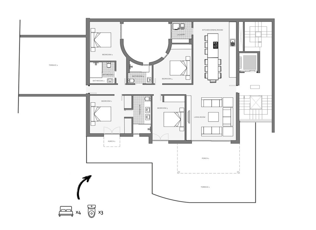 Apartment in Santa Ponsa, Balearic Islands, Spain 2 - 12589879