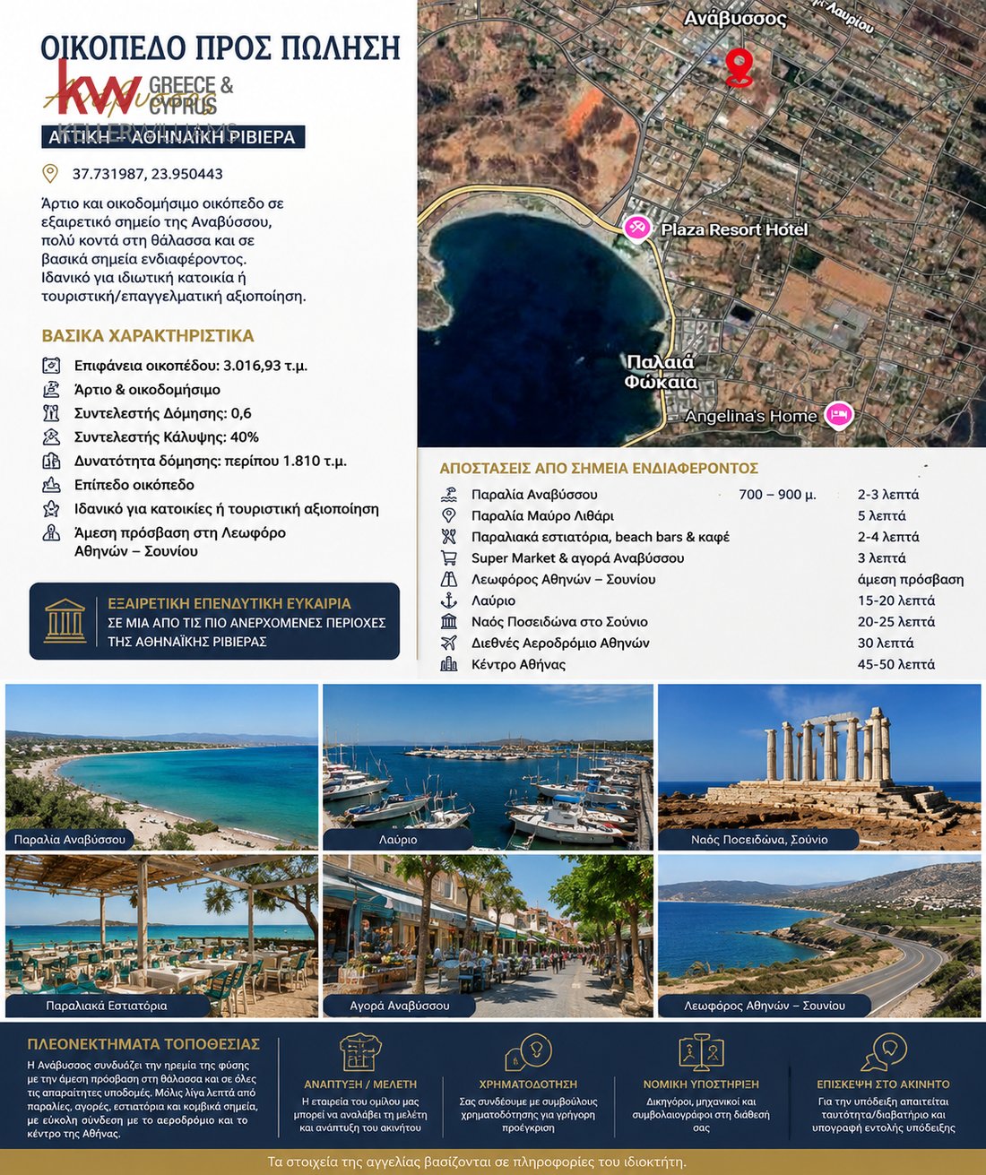 Land in Anavissos, Attica, Greece 3 - 18007052