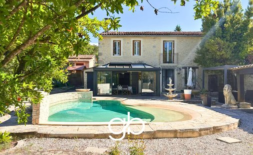 House in Saint-Mathieu-de-Treviers, Occitania, France 1