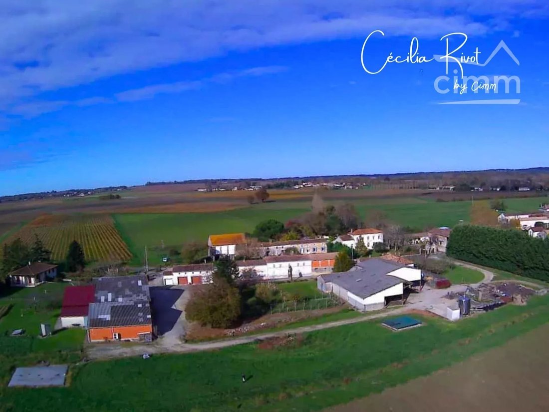 Farm Ranch in Saint-Aubin-de-Blaye, Neu-Aquitanien, Frankreich 1 - 16264509