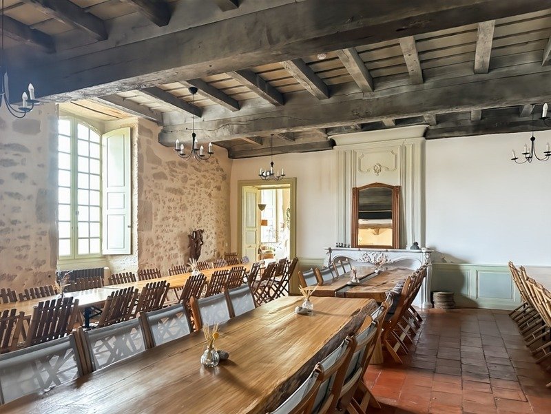 For Sale Near Marciac (32) 32 Room Castle 1540 M2 Of Living Space 5.8 Hectare Estate