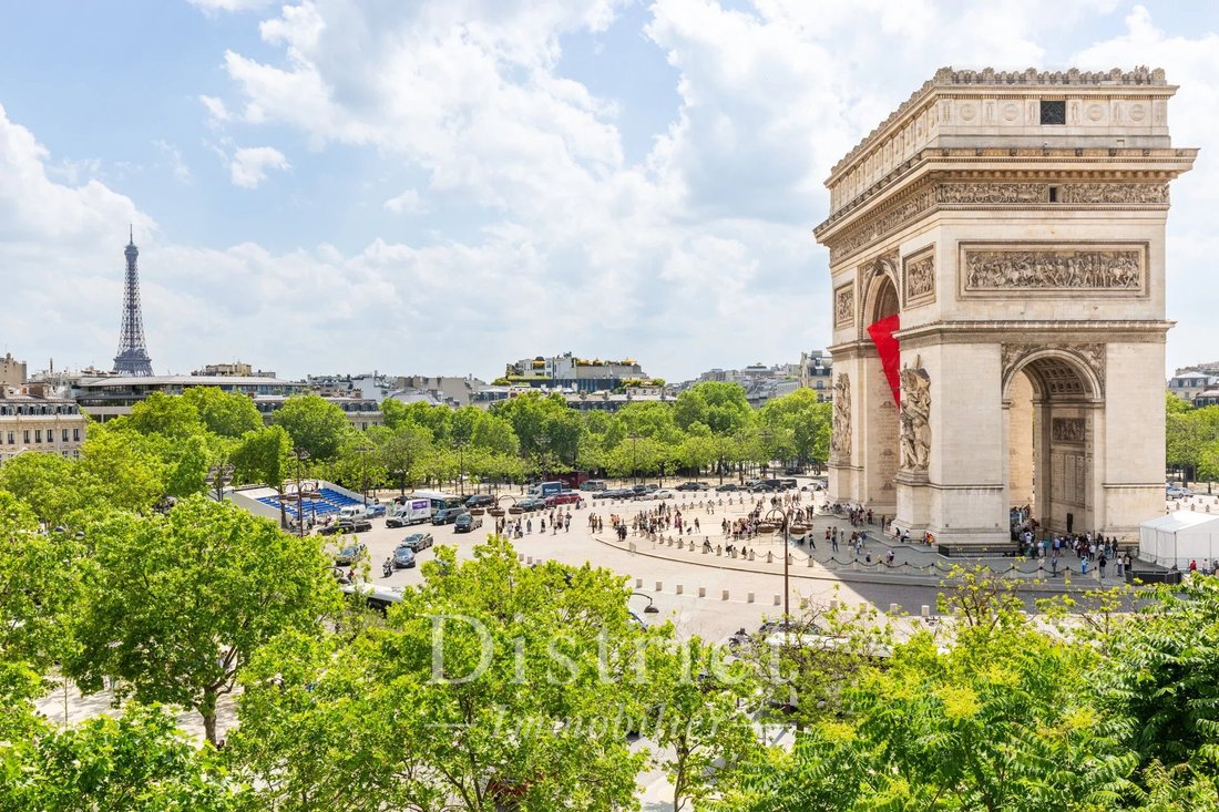Apartment in Hoche-Friedland, Paris 8e Arrondissement, Paris 2 - 14318394