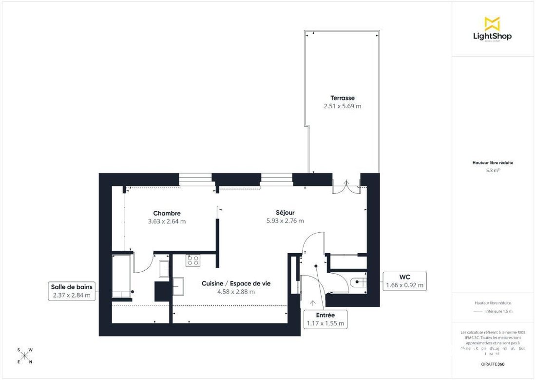Apartment in Auteuil Sud, Paris 16e Arrondissement, Paris 3 - 18010184