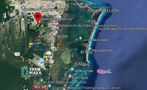 Terreno en Cancún, Quintana Roo, México 1