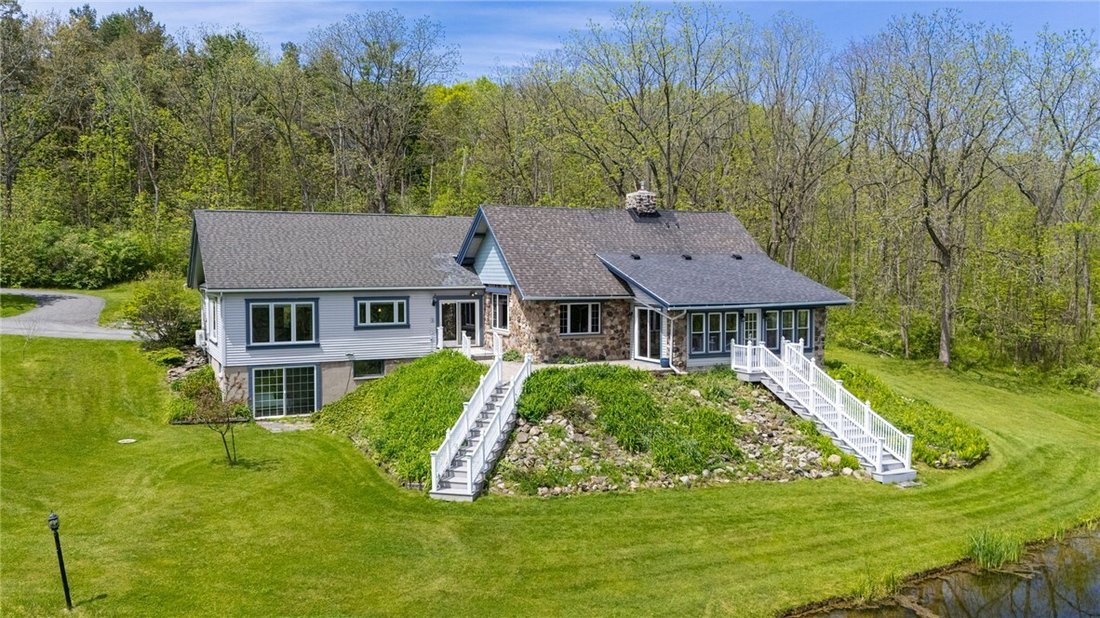 Casa en Springwater, Nueva York, Estados Unidos 2 - 18007044