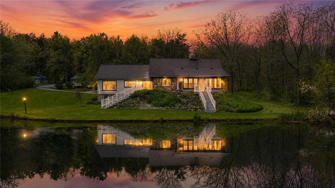 Casa en Springwater, Nueva York, Estados Unidos 1 - 18007044