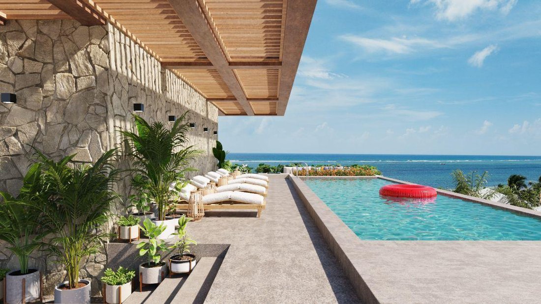 Appartement à Puerto Morelos, Quintana Roo, Mexique 1 - 18006615
