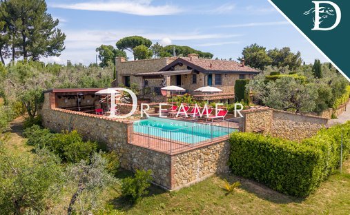 Farm Ranch in Casale Marittimo, Tuscany, Italy 1