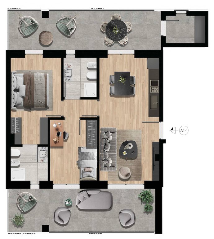 Apartment in Buccinasco, Lombardy, Italy 5 - 18012836