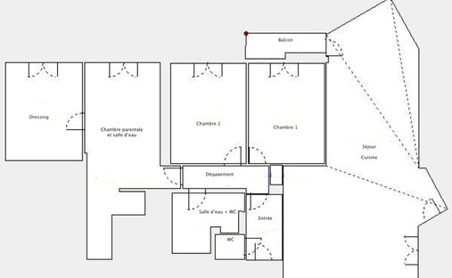 Apartment in Le Chesnay, Le Chesnay-Rocquencourt, France 1