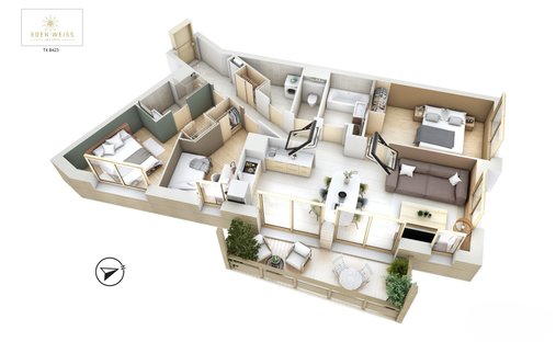 Apartamento en Les Gets, Auvernia-Ródano-Alpes, Francia 1
