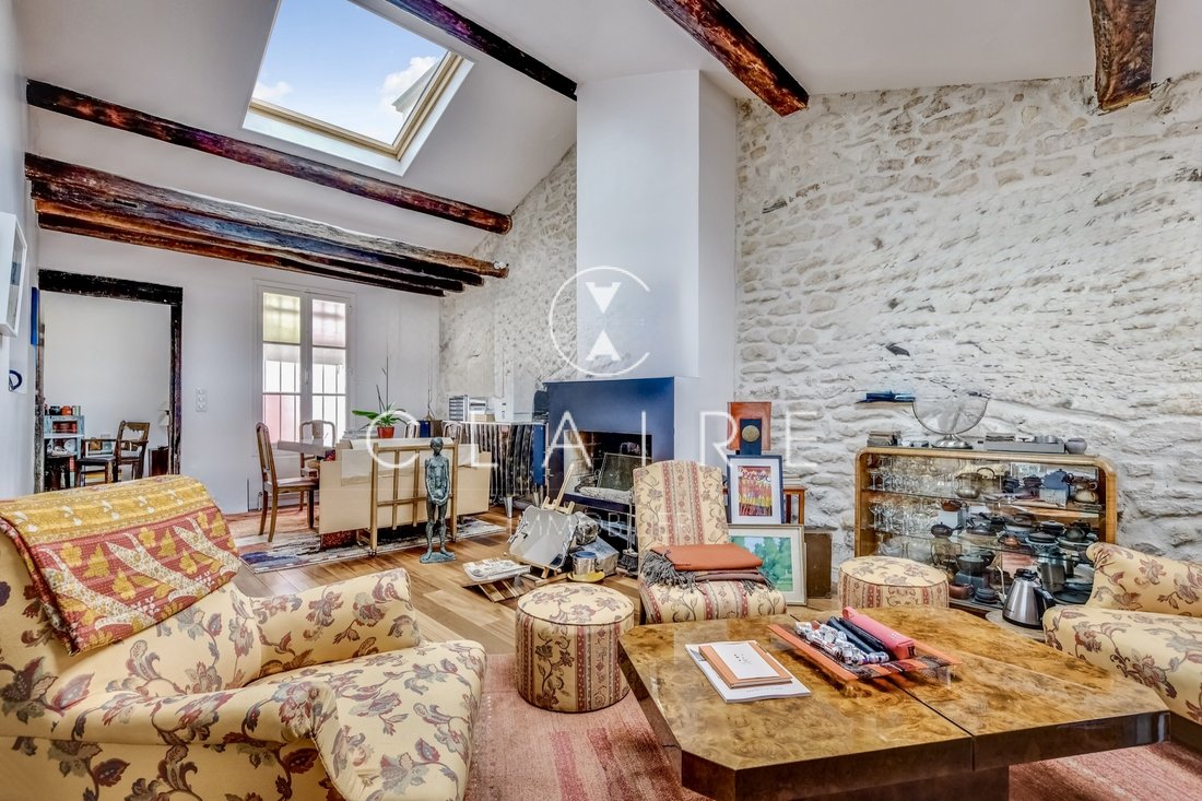 Penthouse in Clignancourt-Jules Joffrin, Paris 18e Arrondissement, Paris 1 - 18013813