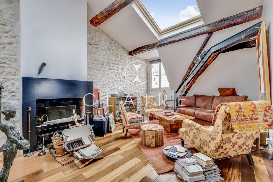Penthouse in Clignancourt-Jules Joffrin, Paris 18e Arrondissement, Paris 2 - 18013813