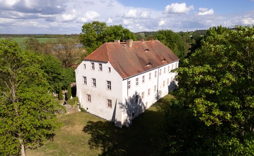 Castillo en Bad Freienwalde, Brandeburgo, Alemania 1
