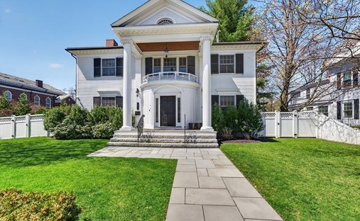 House in Newton, Massachusetts, United States 1