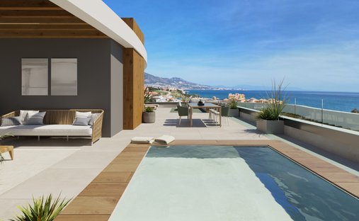 Penthouse in Mijas, Andalusia, Spain 1