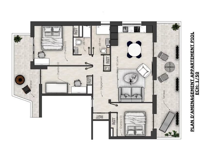 Apartment in Nice, Provence-Alpes-Côte d'Azur, France 4 - 18016953
