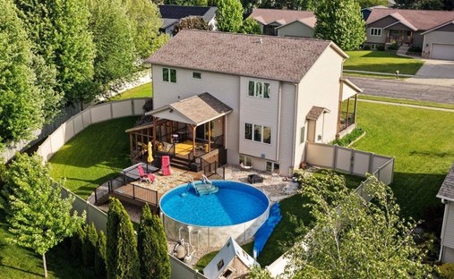 Maison à Oregon, Wisconsin, États-Unis 1