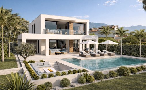 Villa a Mijas, Andalusia, Spagna 1