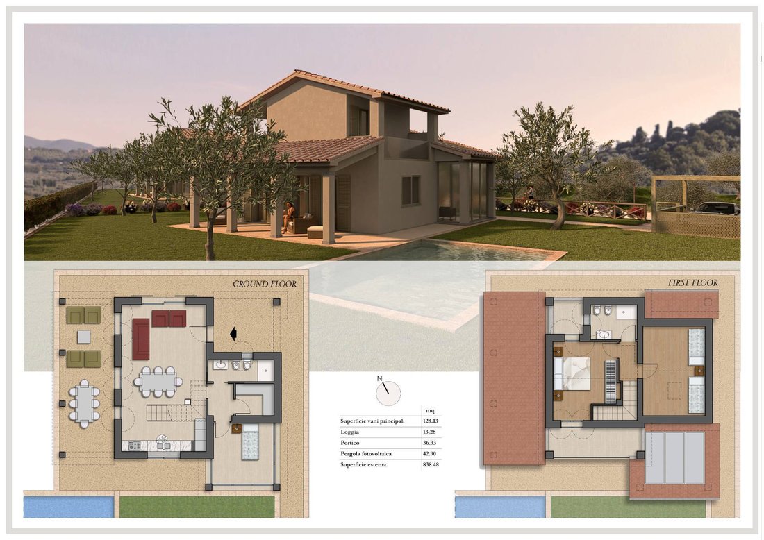 Villa in Castagneto Carducci, Tuscany, Italy 3 - 18021716