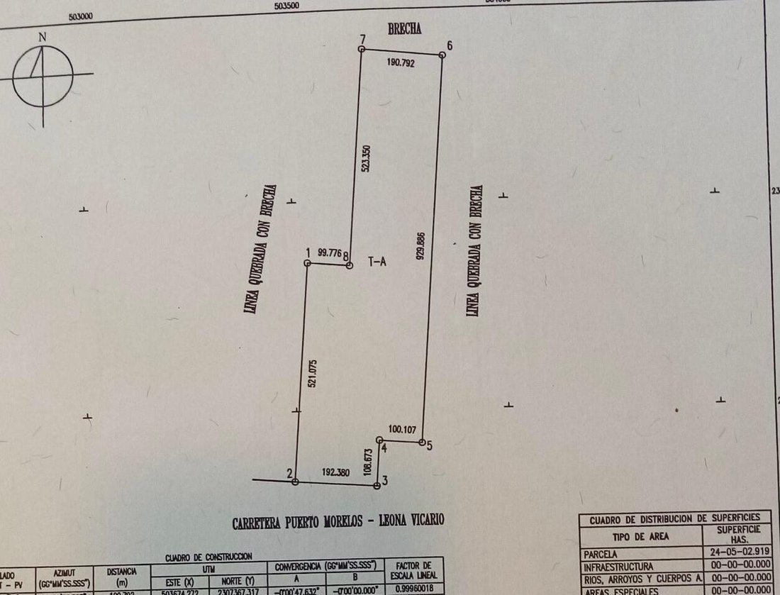 Land in Puerto Morelos, Quintana Roo, Mexico 1 - 18017867